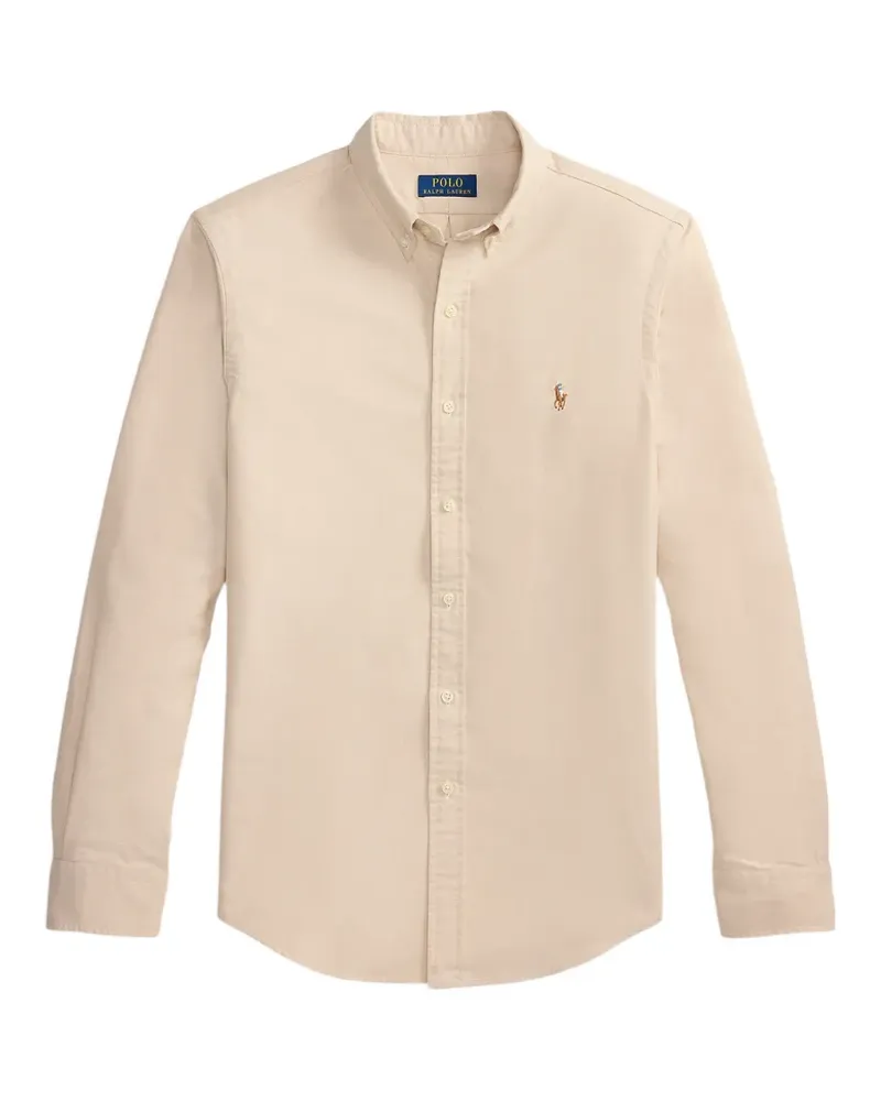 Ralph Lauren Schmales Oxford-Hemd - Nude Nude