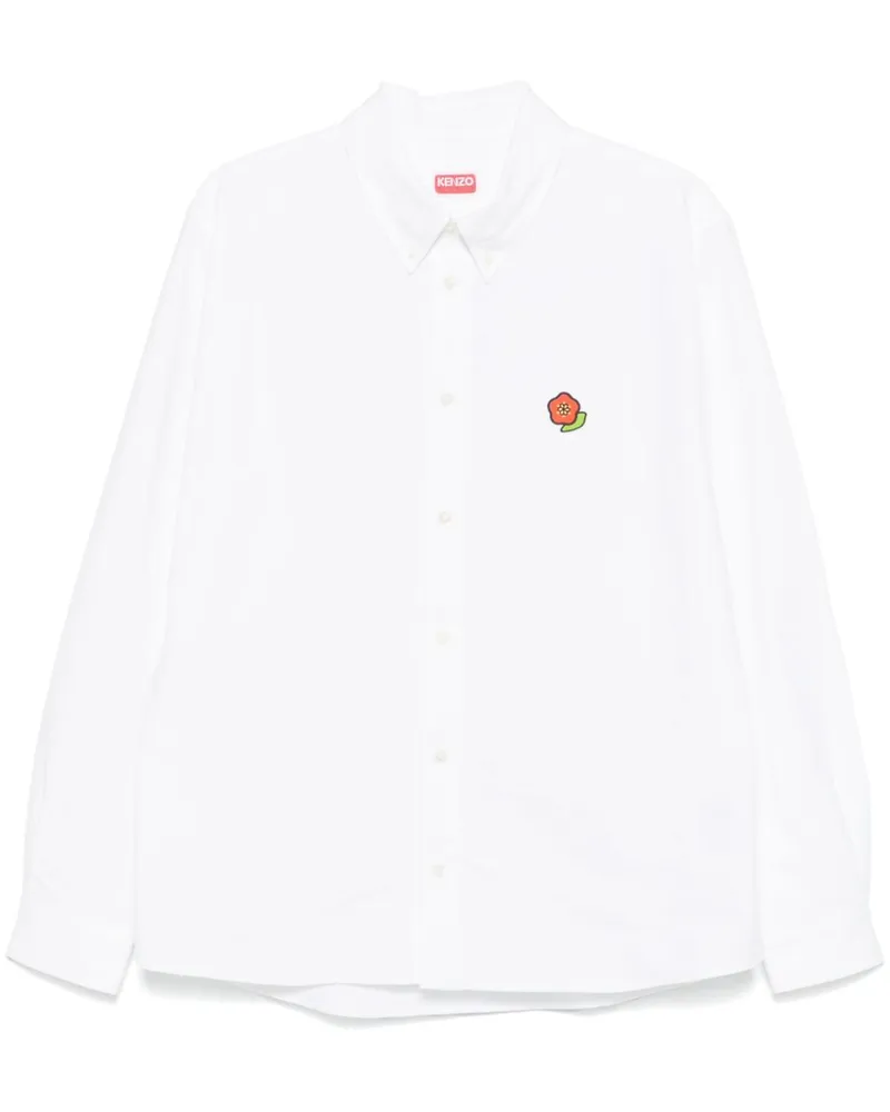 Kenzo Boke Flower Hemd - Weiß Weiß