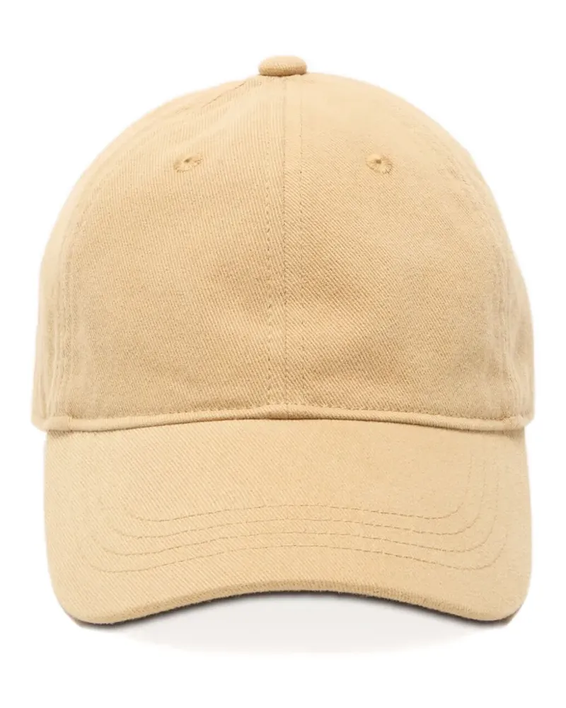Acne Studios Baseballkappe mit Logo-Stickerei - Nude Nude