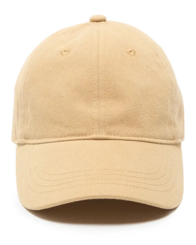 Acne Studios Baseballkappe mit Logo-Stickerei - Nude Nude