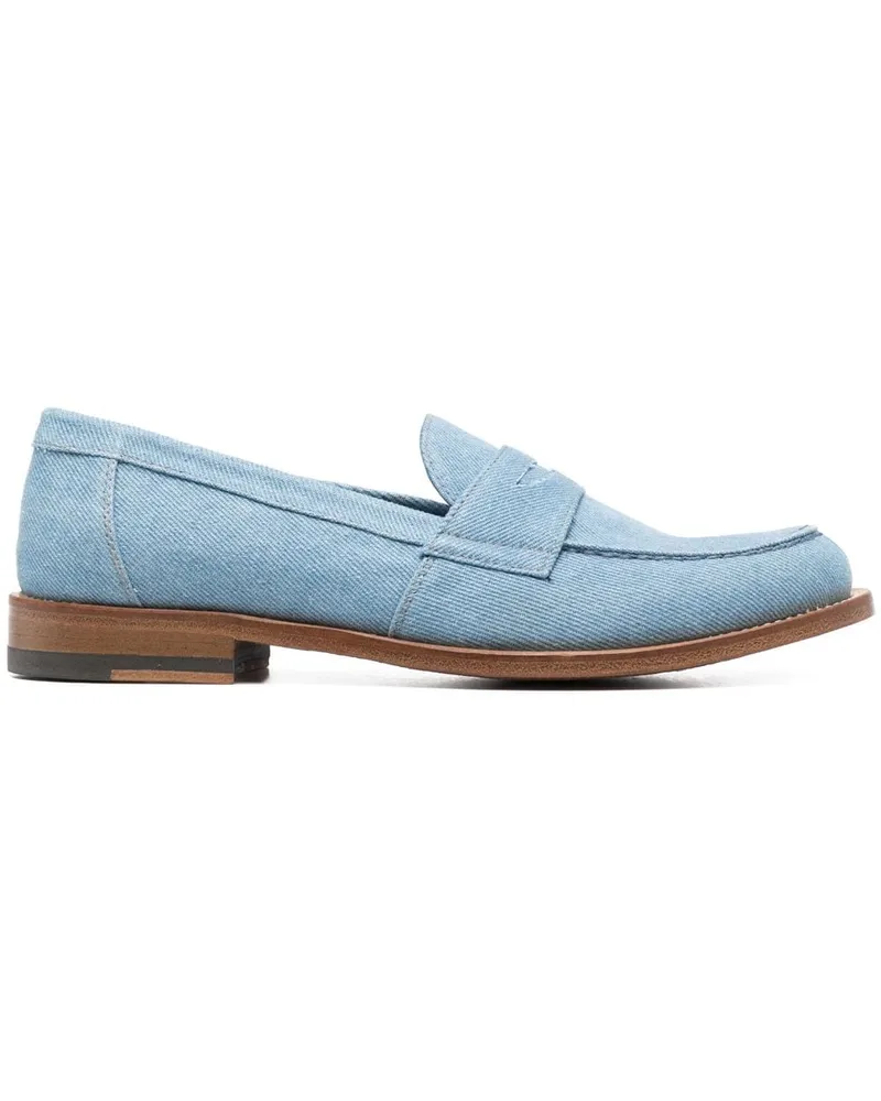 Scarosso Flache Penny-Loafer - Blau Blau