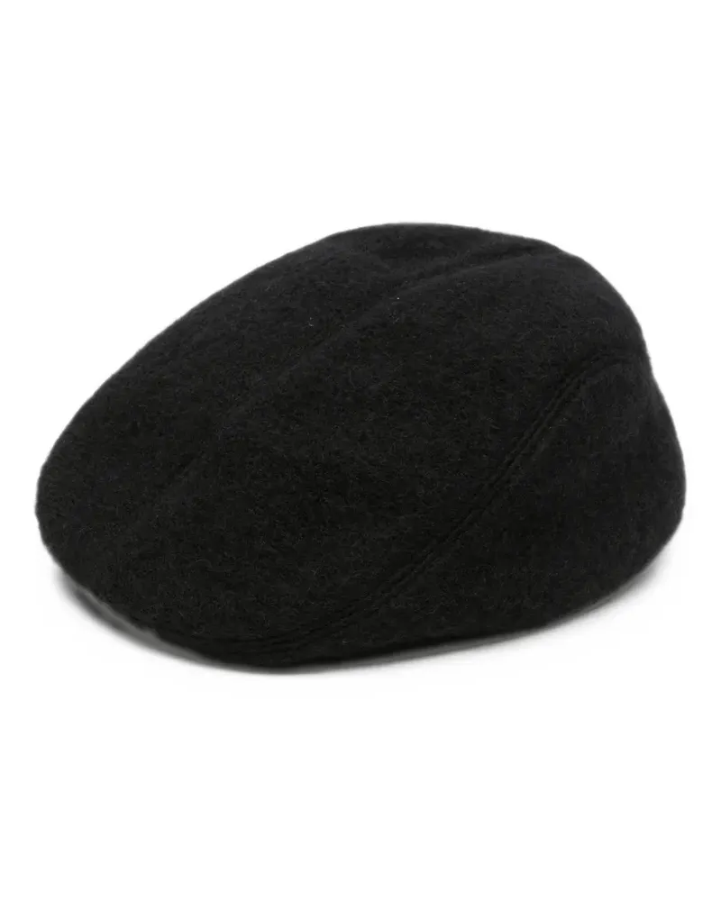 RUSLAN BAGINSKIY Fedora mit Logo-Stickerei - Schwarz Schwarz