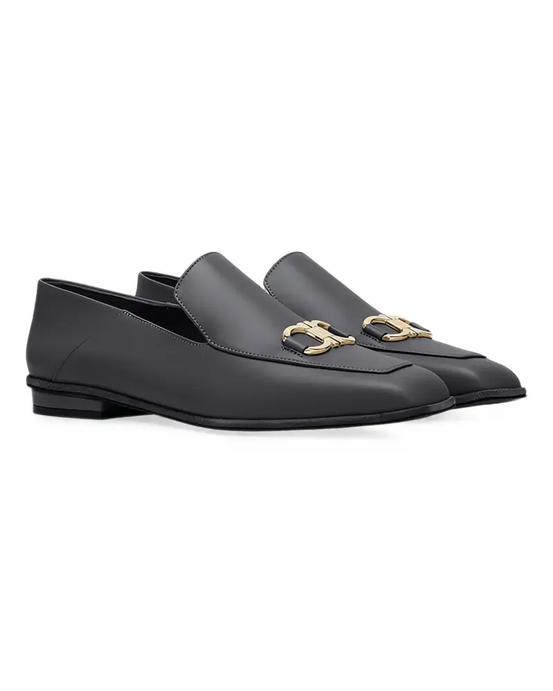 Ferragamo Gancini Loafer - Grau Grau
