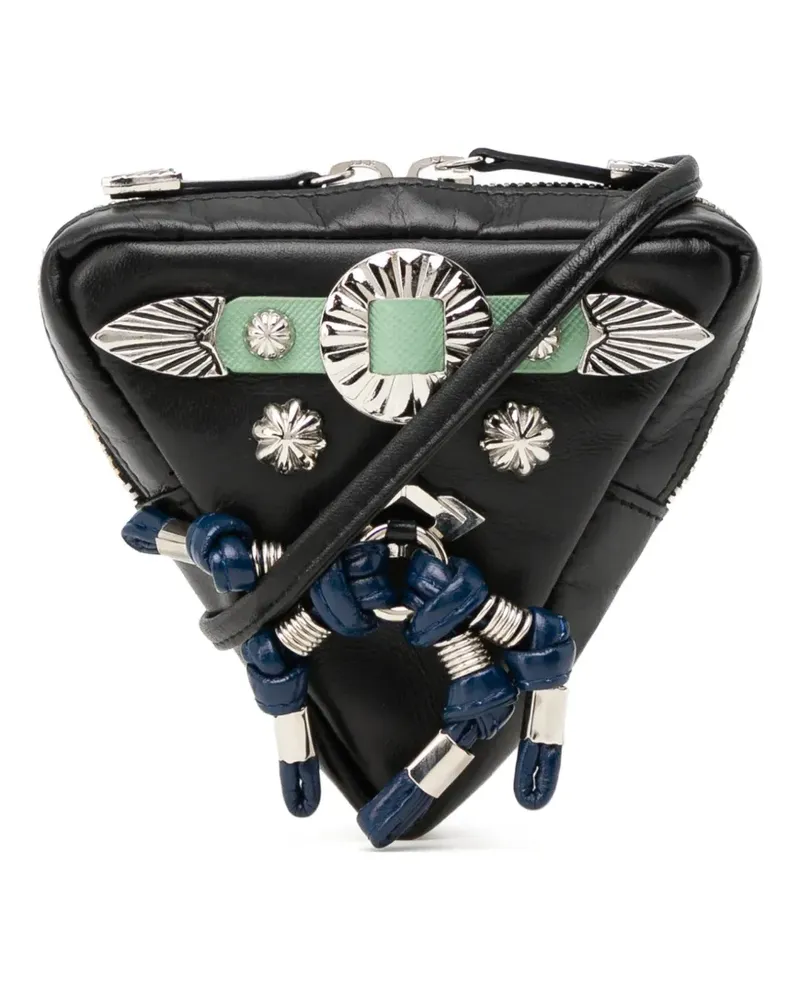 Toga Mini Triangel-Tasche - Schwarz Schwarz