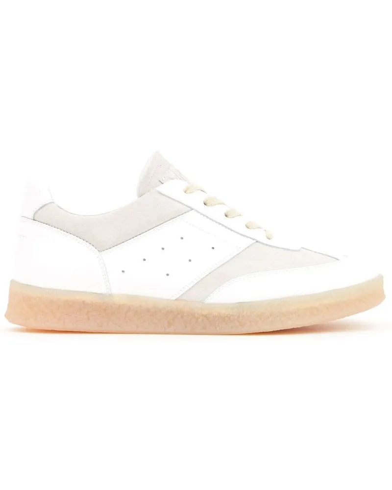 Maison Margiela Court Sneakers - Weiß Weiß