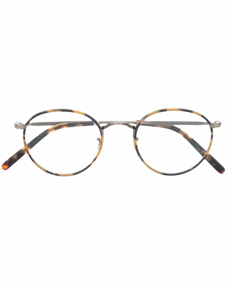 Oliver Peoples Brille in Schildpattoptik - Braun Braun