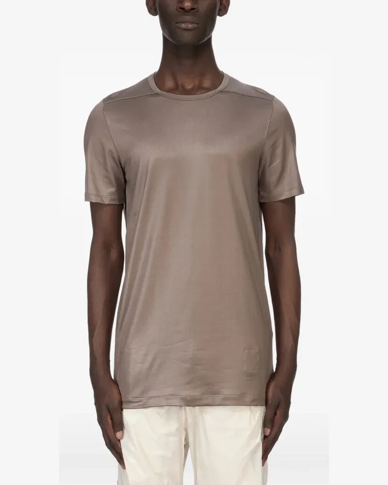 DRKSHDW by Rick Owens Level seam-detail T-shirt - Nude Nude