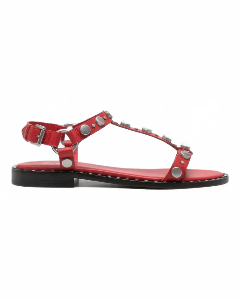 ash Prisma Sandalen mit Nieten - Rot Rot