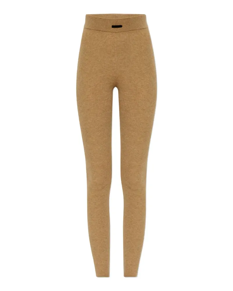 Fear of God Essentials ribbed-knit trousers - Nude Nude