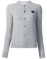 Comme des Garçons Cardigan mit Knöpfen Grau