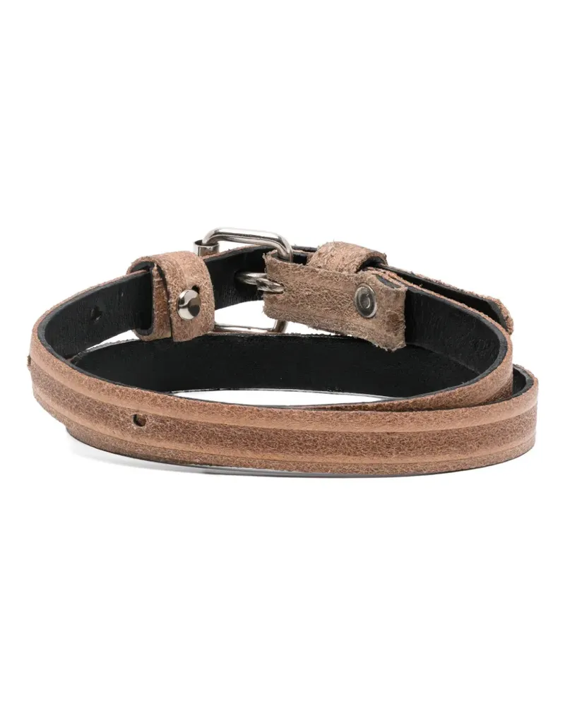 Marina Yee classic buckle-fastening bracelet - Braun Braun