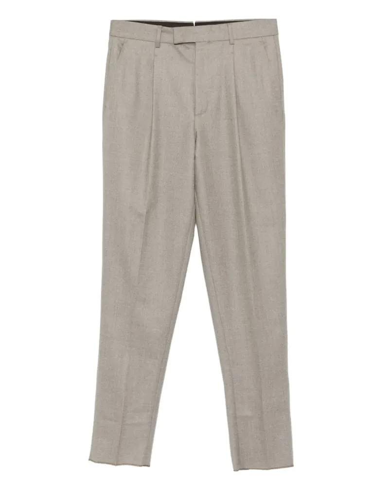 Ermenegildo Zegna Hose mit Bügelfalten - Nude Nude