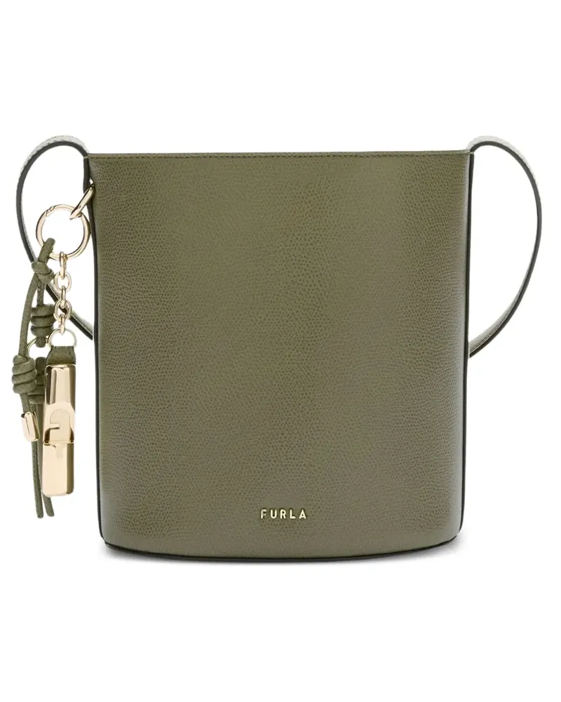 Furla Roxie Beuteltasche aus Leder - Grün Grün