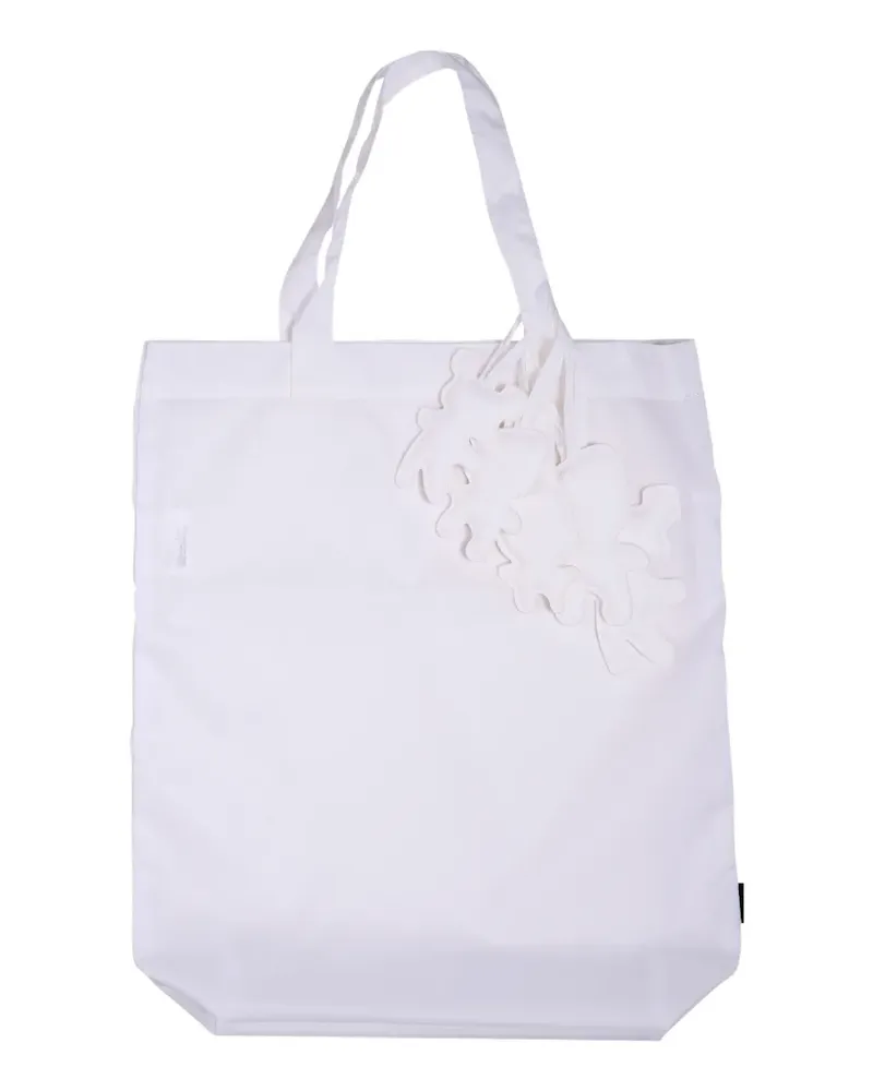 Comme des Garçons appliqué-detail tote bag - Weiß Weiß