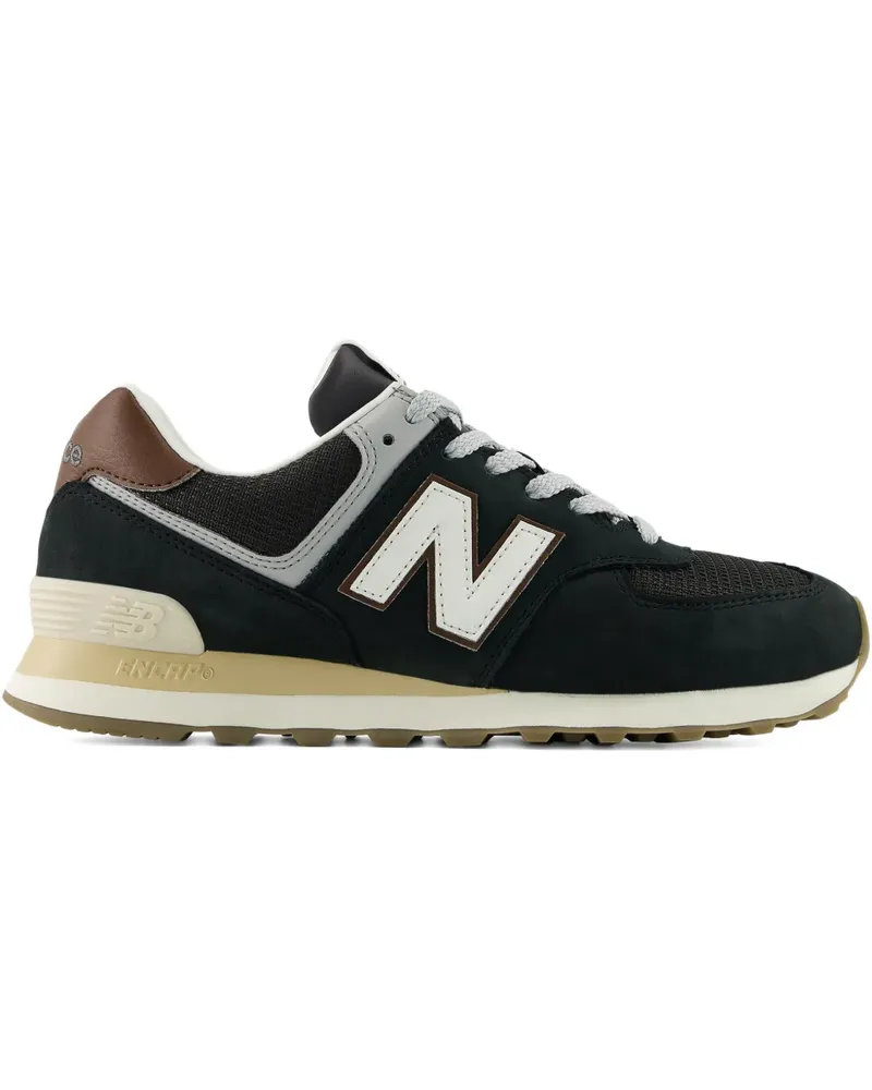 New Balance 574 Sneakers mit Logo - Braun Braun