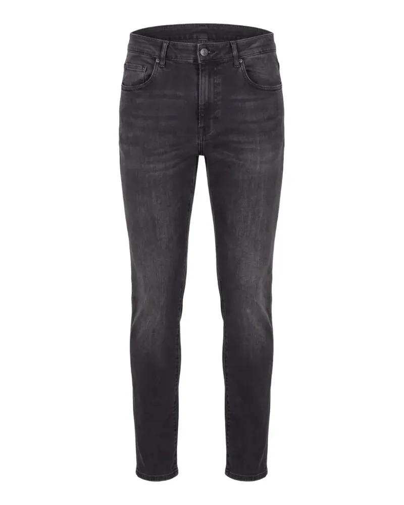 Slowear Ausgeblichene Slim-Fit-Jeans - Grau Grau