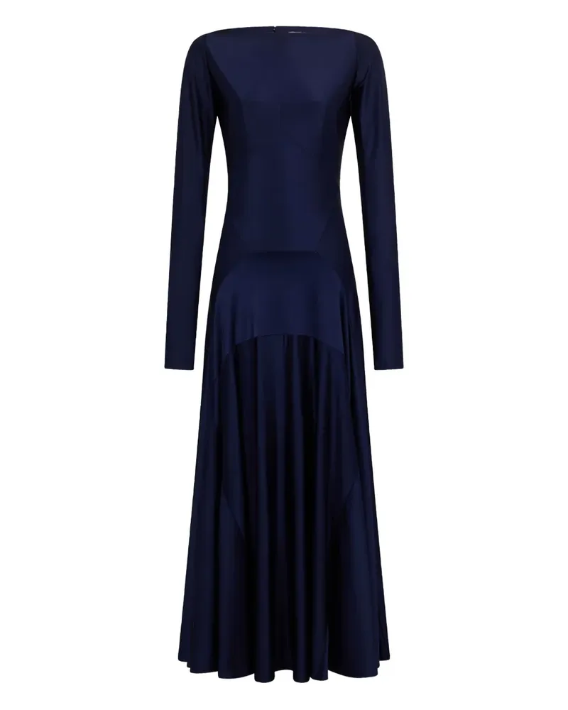 Paco Rabanne Kleid mit U-Boot-Ausschnitt - Blau Blau