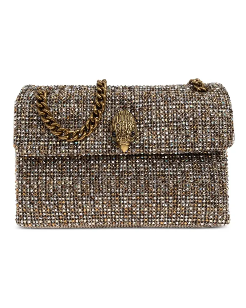 Kurt Geiger Mittelgroße Kensington Tasche mit Kristallverzierung - Nude Nude