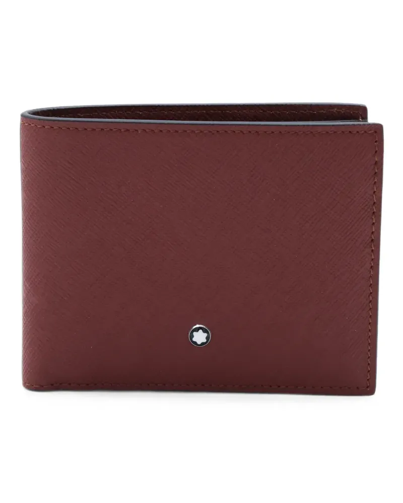 Montblanc Portemonnaie mit Logo-Schild - Rot Rot
