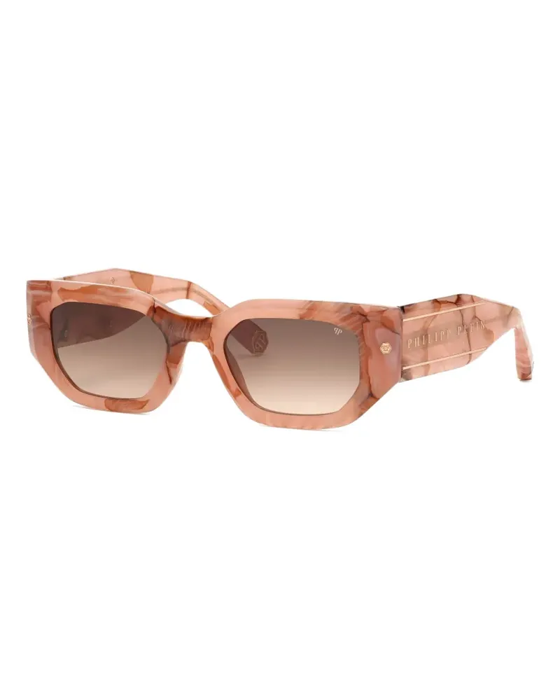 Philipp Plein geometric-frame sunglasses - Rosa Rosa