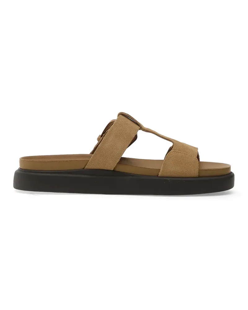 Clarks Aristella West Sandalen mit Schnalle - Braun Braun