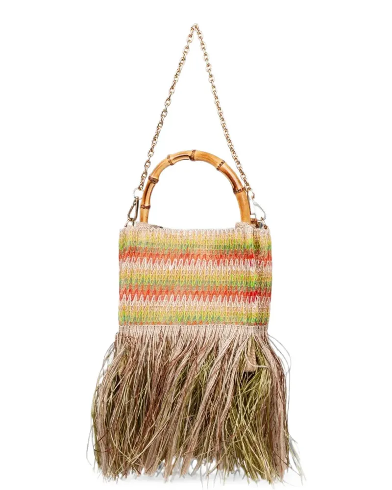 La Milanesa Begonia tote bag - Nude Nude
