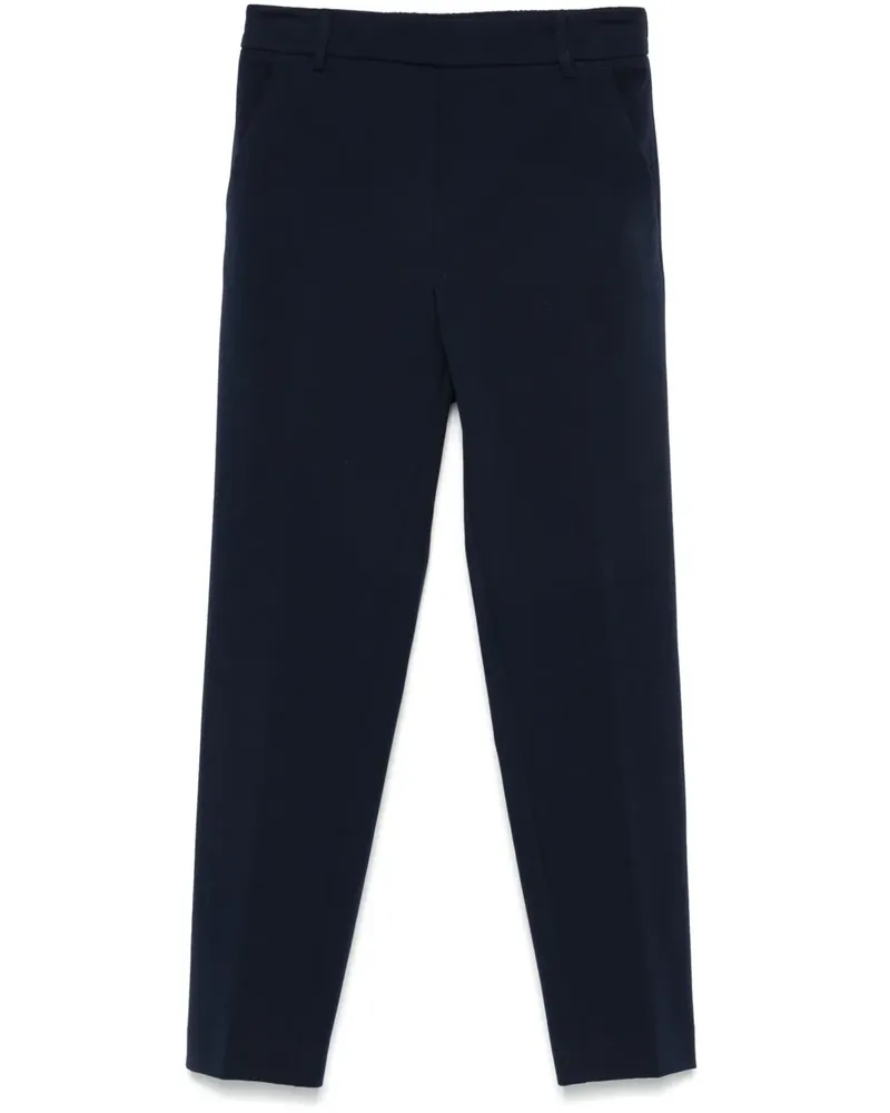 Blanca Klassische Tapered-Hose - Blau Blau