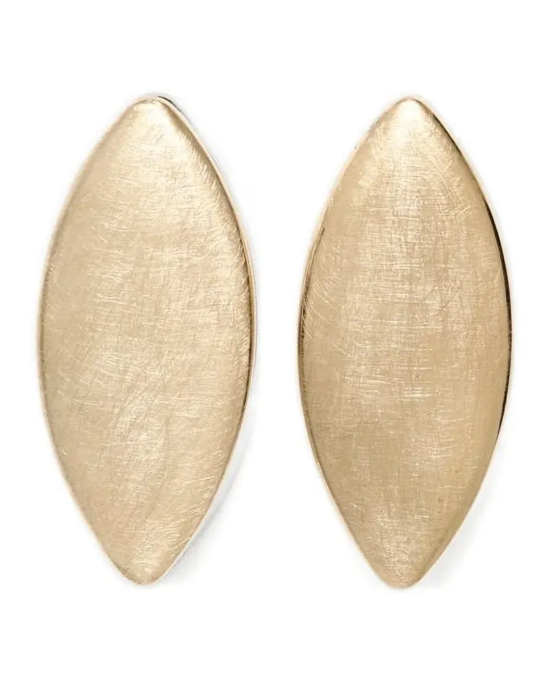 Jacquemus almond-shape earrings - Gold Gold