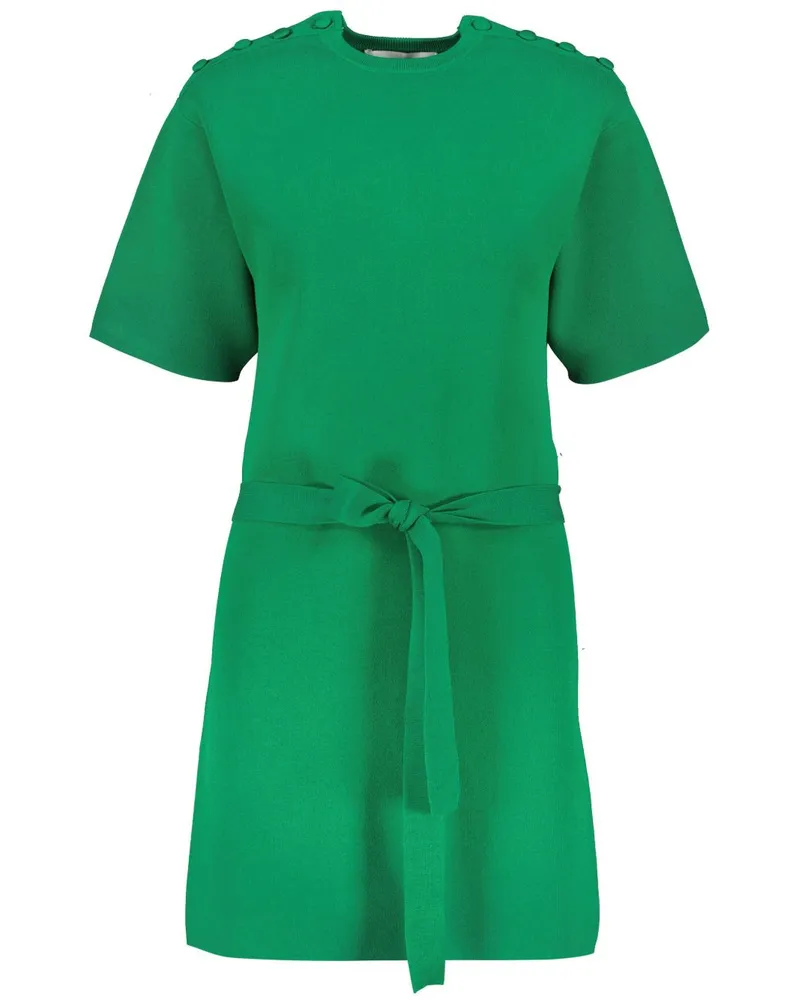 Yves Salomon Gestricktes T-Shirtkleid - Grün Grün