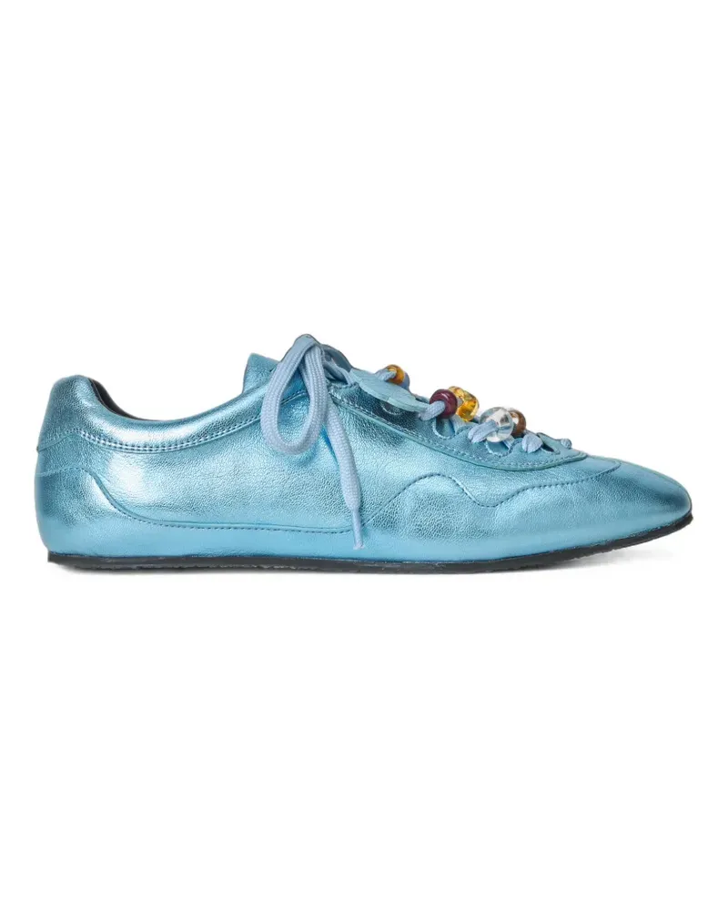 Cecilie Bahnsen Blaise Sneakers mit Perlen - Blau Blau