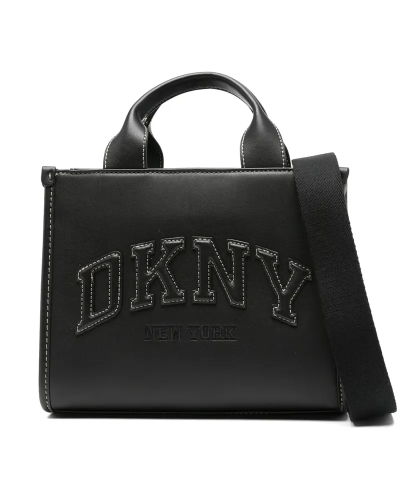 DKNY Shopper mit Logo-Stickerei - Schwarz Schwarz