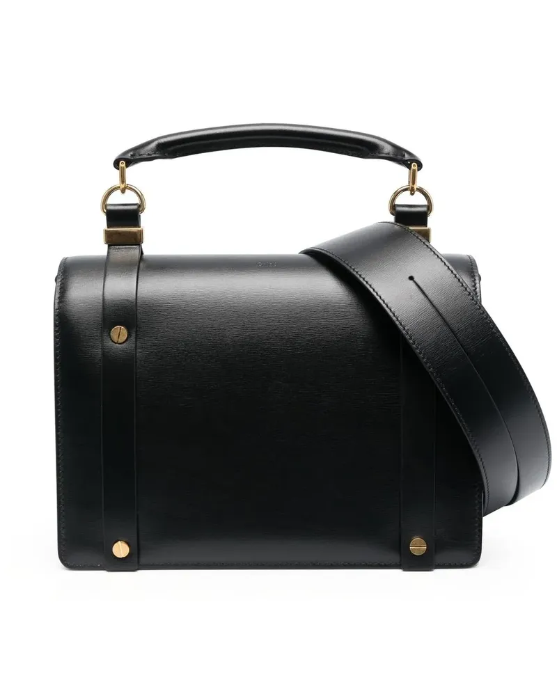 Chloé Mittelgroße Ora Handtasche - Schwarz Schwarz