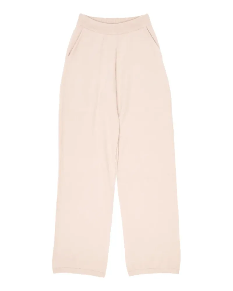 Frenckenberger straight-leg cashmere trousers - Nude Nude