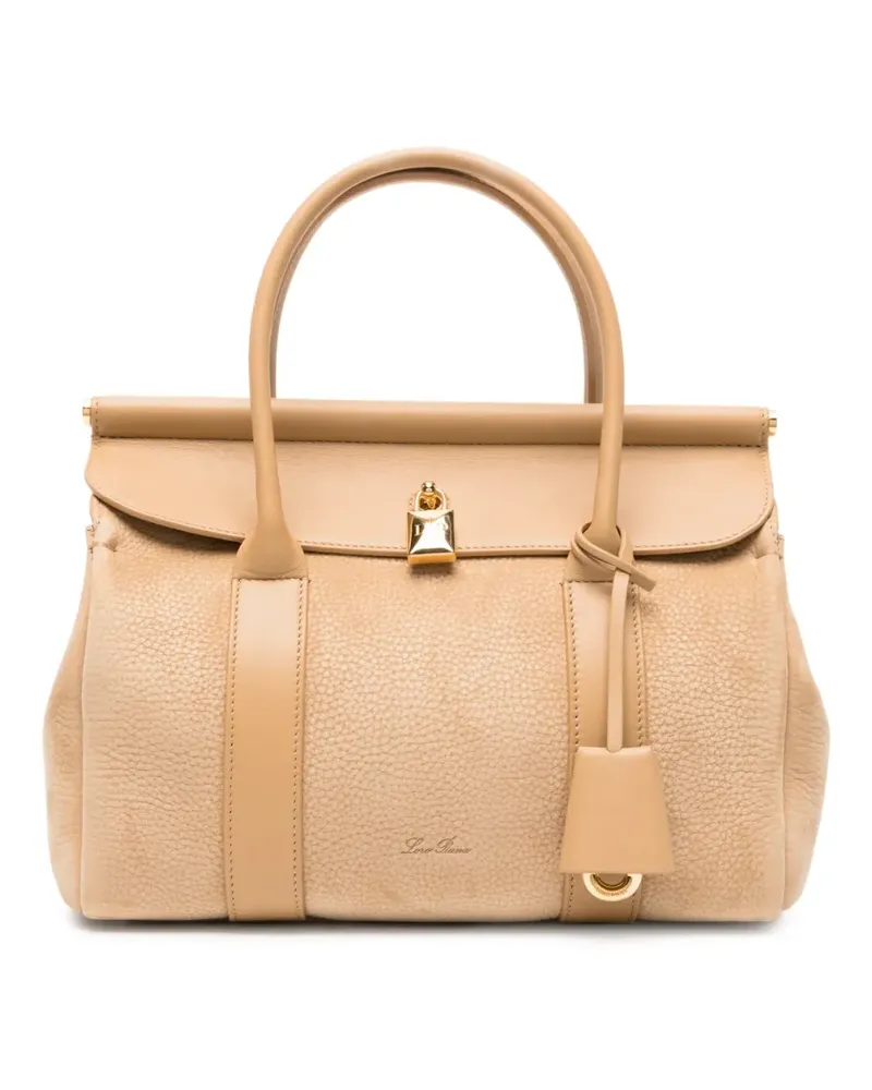 Loro Piana Loom bag L25 - Nude Nude