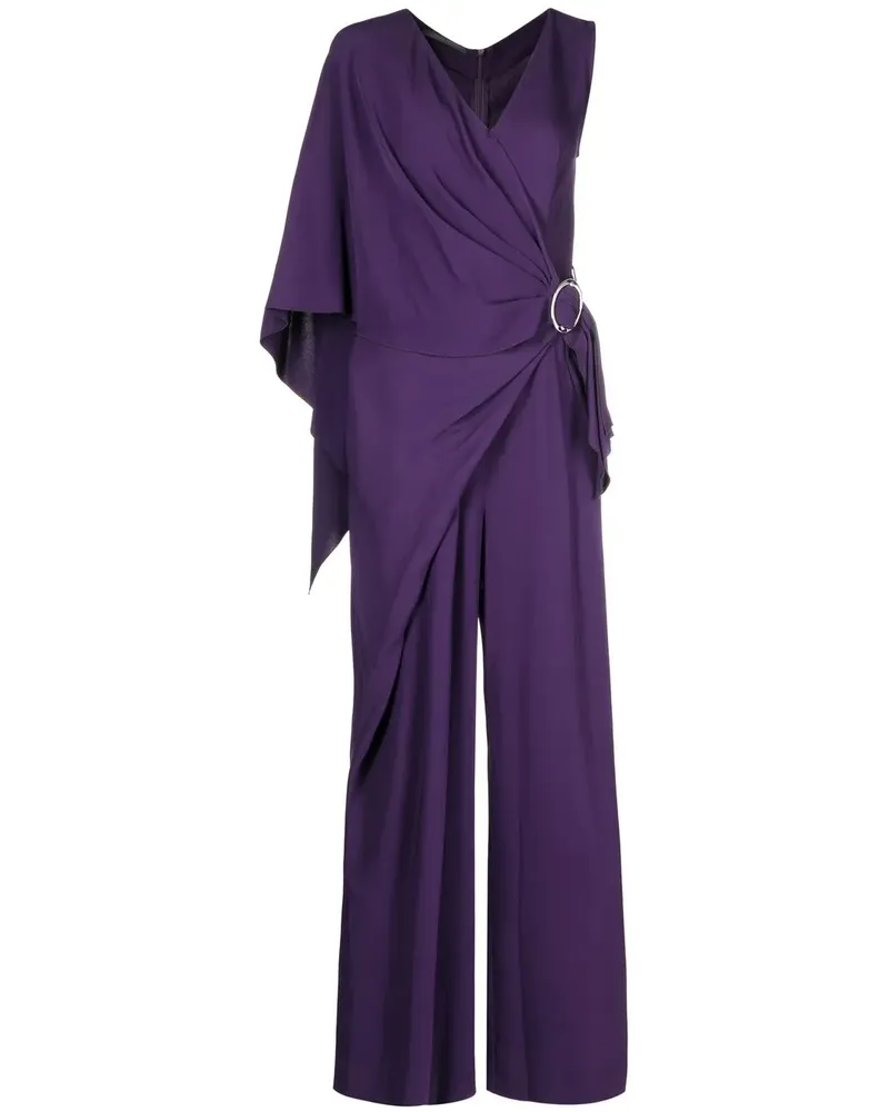 Alberta Ferretti Ärmelloser Jumpsuit - Violett Violett