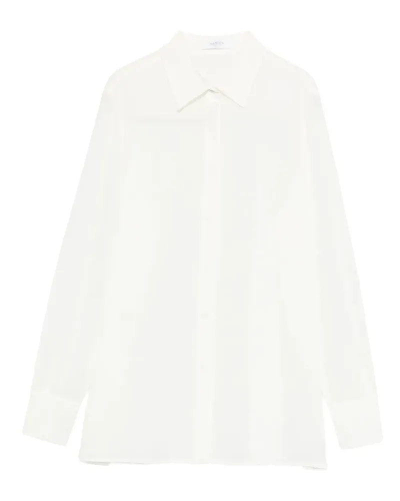 BARBA collared shirt - Weiß Weiß