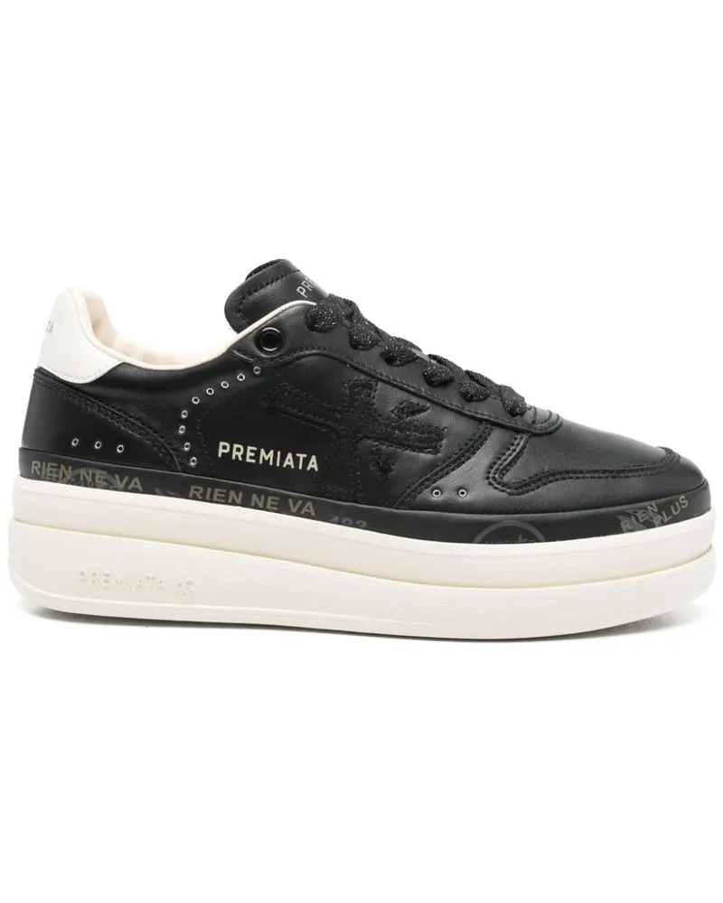 Premiata Micol Sneakers - Schwarz Schwarz
