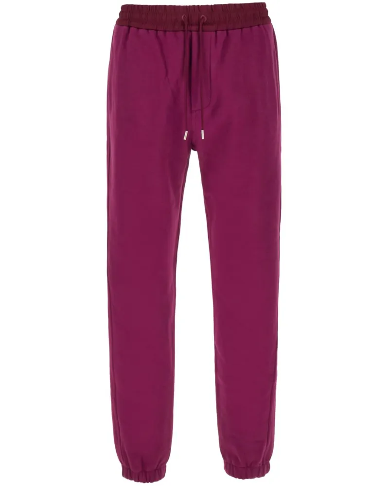 Saint Laurent Jogginghose mit Logo-Stickerei - Violett Violett