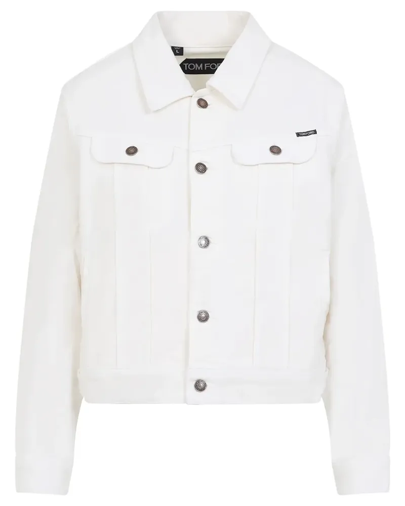 Tom Ford Jacke aus Baumwolle - Weiß Weiß