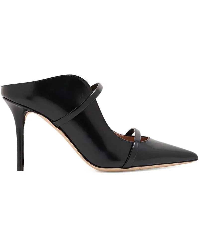 Malone Souliers Maureen Mules 85mm - Schwarz Schwarz