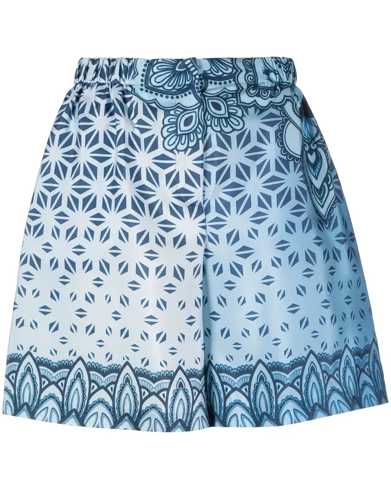 Alberta Ferretti Klassische Shorts - Blau Blau
