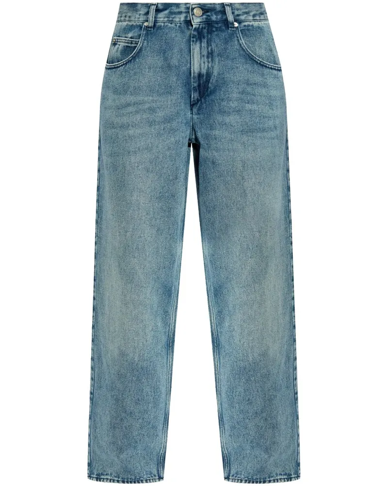 Isabel Marant Joanny Straight-Leg-Jeans - Blau Blau