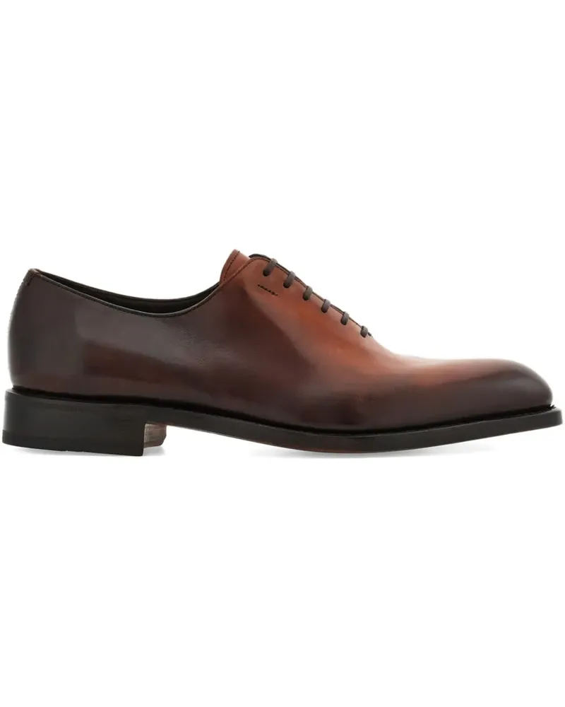 Ferragamo Tramezza Oxford-Schuhe - Braun Braun