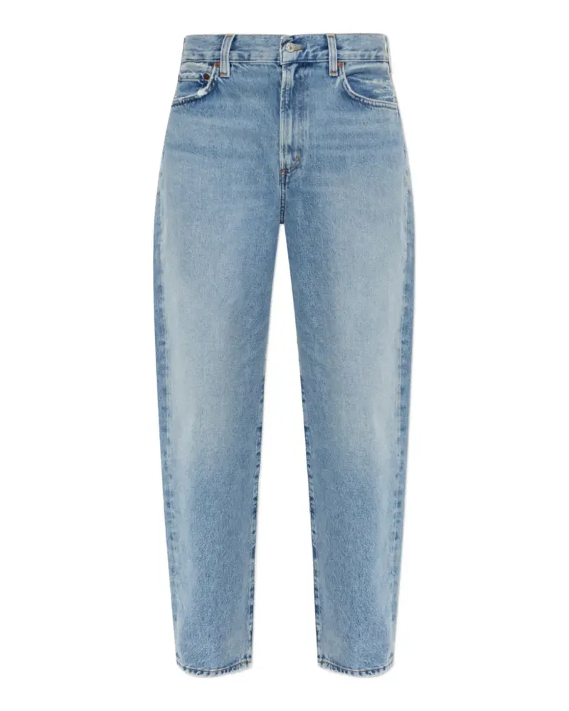 Citizens of humanity Taper distressed-finish jeans - Blau Blau