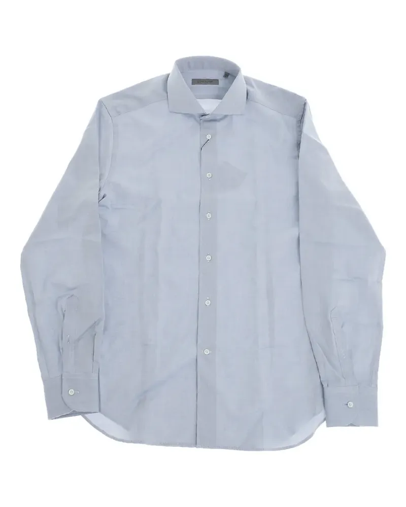 Corneliani French-collar Oxford shirt - Blau Blau