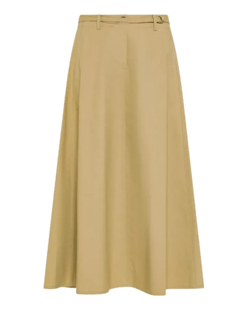 Seventy belted midi skirt - Nude Nude