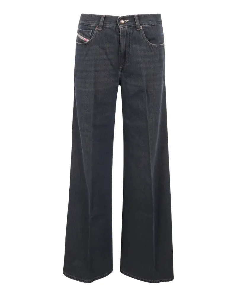 Diesel Jeans mit weitem Bein - Grau Grau