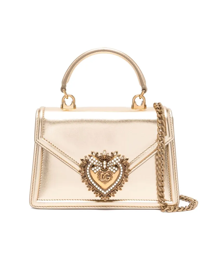 Dolce & Gabbana Kleine Devotion Handtasche - Gold Gold
