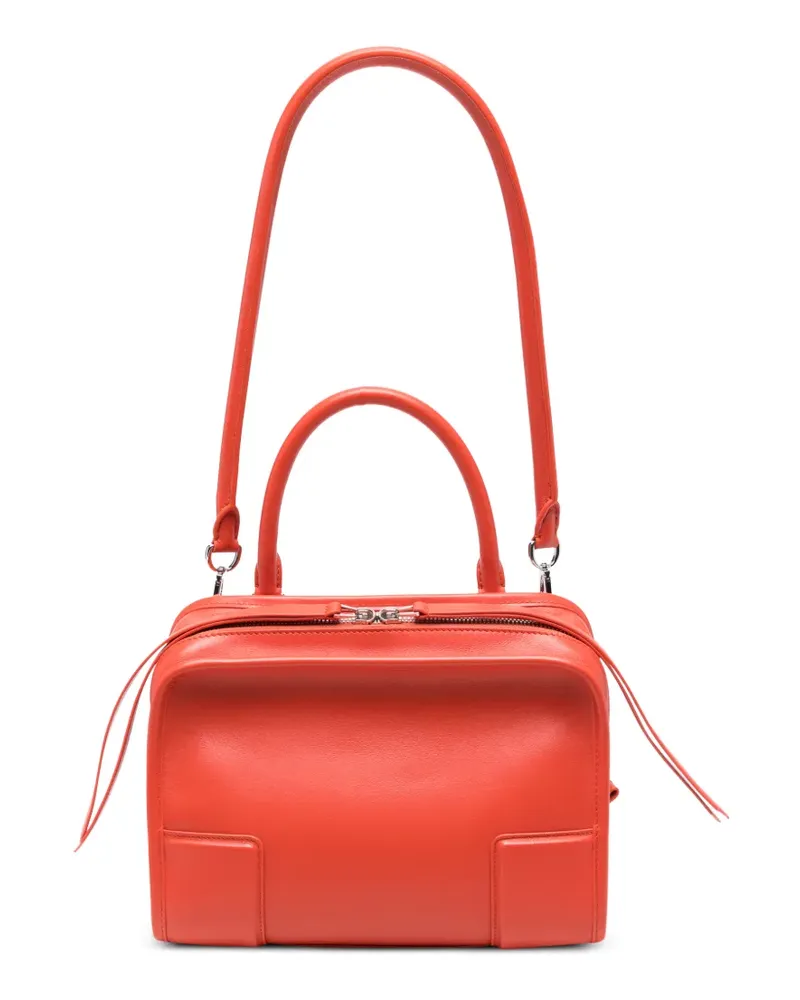 Loewe Amazona 180 Schultertasche aus Leder - Orange Orange