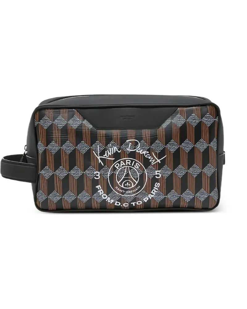 AU DÉPART x Paris Saint-Germain x Kevin Duran Kosmetiktasche - Schwarz Schwarz